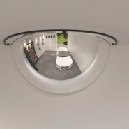 Vidaxl miroirs de circulation en demi-dôme 2 pcs ø80 cm acrylique 153086
