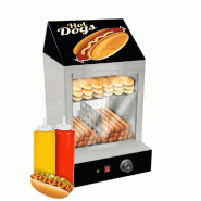 Vitrine chauffante pour Hot Dog à deux niveaux