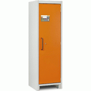 Armoire anti-feu PROline 6/20 F90, 1 porte droite orange, 5 tiroirs - CEMO - 12020