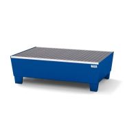 Bac de rétention métallique 259308w - compact, en acier soudé, avec caillebotis galvanisés