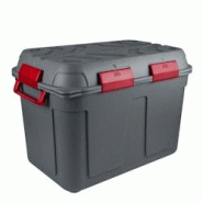 Boîte de rangement hermétique 160 Litres Q-Line Sunware - gris plastique 8711112013841 Boîte de rangement hermétique 160 Litres Q-Line Sunware - gris plastique 8711112013841