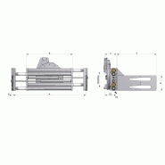 C2c pinces a balles rotatives - 360° sans fin rbc 10 - 15