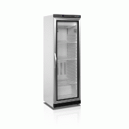 Congélateur vertical de vitrine Ventilé L.600mm 340L ext.Blanc TEFCOLD