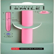 MIQUELRIUS Stylo bille métallique Sourire, larg. De trait L, encre bleue, coloris rose - 8422593120576