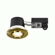 Nordlux Spot encastré luminaire UMBERTO  Aluminium Laiton H. 8 IP44 -Intérieur - gris 5704924017841