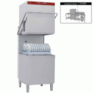 Pack lave vaisselle a capot et batteries : table de prelavage droit... - PDCR37/6-AC/C-D_0