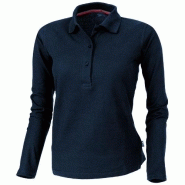 Polo manche longue pour femme point 33107491 Polo manche longue pour femme point 33107491