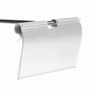Porte étiquette broche - Largeur 40mm - Galbé - Lot de 50 Porte étiquette broche - Largeur 40mm - Galbé - Lot de 50