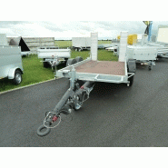 Remorque porte engin vsn 3.5t - 3.5m - 2 essieux