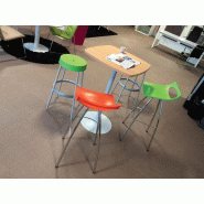 Table mange-debout Veti en bois pas cher Table mange-debout Veti en bois pas cher