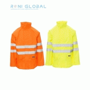 Veste haute visibilité anti-pluie - Hurricane Payper - bandes 3M, capuche pliable, coutures thermosoudées_0