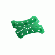 CAMBRO - 2SFSFPDPP-265 - Grille d'égouttage série « FRESHPRO » pour récipients de 1,9 et 3,8 L (récipient non inclus) - Vert - vert plastique po