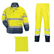 Ensemble de pluie haute visibilité hi-way jaune fluo/marine txl - COVERGUARD - 7hwryxl - 588119_0