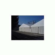 Entrepôt modulaire mobile temporaire