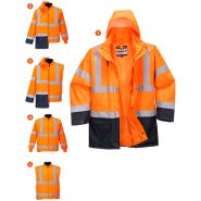 Parka haute visibilité 5/1  - réf.  Ghv3712_0