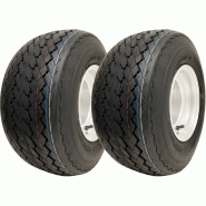 Pneu pour voiturette de golf 18x8,50-8, 4 plis, pour quad tout-terrain sur jante blanche – Wanda P509
