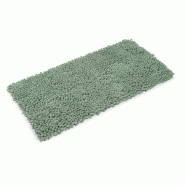AQA Design Tapis de bain 100 % polyester TERRY vert olive L.60 P.100 H.1 MP05501 - vert polyester MP05501