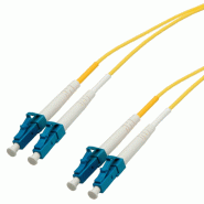 Câble Patch FO duplex Singlemode E9/125µm LC/LC, jaune, 7,5 m Câble Patch FO duplex Singlemode E9/125µm LC/LC, jaune, 7,5 m