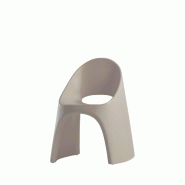 Chaise design in & out AMELIE - gris tourterelle