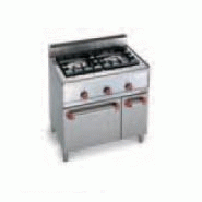 Cuisinière gaz 2 feux sur four gaz g6f2h9 +fg1+1p