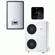 Ensemble Pompe à chaleur Air / Eau Genia Air 10 kW Monophasé chauffage seul + régulation MiPro Sense radio - Saunier Duval - SAUAIR10CSM_0