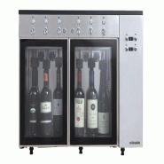 KLIMAITALIA Machine à azote 6 bouteilles. Distributeur numérique. Régulateur température électronique compartiments séparés. T° +4°C/+18°C.