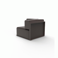 Module d'angle droit THE FACTORY - brun