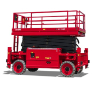 Plateforme à ciseaux tout-terrain  - Capacité de charge 680 kg - Hauteur de travail 19 m - DS1923RT - MAGNITH