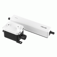 Pompe de relevage des condensats bi-bloc - Débit 12 L/h - Ultrasilencieuse 19 dB