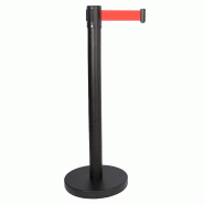 Poteau à sangle rouge pour usage intérieur - 190242 Poteau à sangle rouge pour usage intérieur - 190242