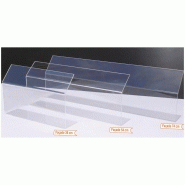 Protection plexiglass Épaisseur 4 mm f.36 x p.10 x ht 20