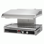 Salamandre plafond mobile, commandes électroniques, 4 foyers, surface de cuisson 725 x 358 mm Salamandre plafond mobile, commandes électroniques, 4 foyers, surface de cuisson 725 x 358 mm