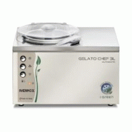 Turbine à glace Gelato Chef 3L Automatic i-Green | Nemox - 3B420250 - gris inox 003B420250 Turbine à glace Gelato Chef 3L Automatic i-Green | Nemox - 3B420250 - gris inox 003B420250