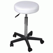 VidaXL Tabouret De Bureau Blanc - blanc 240470 VidaXL Tabouret De Bureau Blanc - blanc 240470