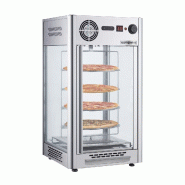 Vitrine chaude rotative - 4 niveaux - 470 mm | GGM