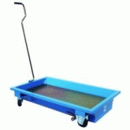 KS TOOLS 150.9360 Bac de récupération en matière plastique  pour huiles 17 L 