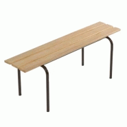 Banc sapin - Pour les écoles et collectivités Longueur 1600 mm