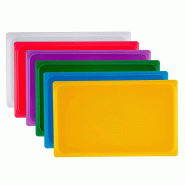 CAMBRO - 10PPCWSCT6C - (Lot de 6) Couvercle hermétique GN 1/1 (couleurs assorties) - (Récipients non inclus) - multicolore plastique polypropylène