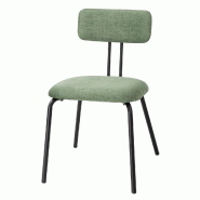 Chaises Bolero Fairfield noyer et vert (lot de 2) - FU501