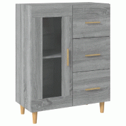Helloshop26 - Buffet bahut commode armoire meuble de rangement organisateur cuisine salle de séjour salon sonoma 69,5 x 34 x 90 cm 02_0036467 - 30002 Helloshop26 - Buffet bahut commode armoire meuble de rangement organisateur cuisine salle de séjour salon sonoma 69,5 x 34 x 90 cm 02_0036467 - 30002