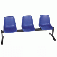 Poutre accueil visiteurs So Crema - P25, 4 places, Piètement Type F_0