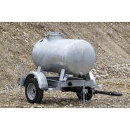 Remorque Citerne galvanisée - CR 7505 NF - 500 L - 750 kg - Citerne à eau