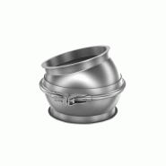 Rotules - Diamètres disponibles 100 à 250 mm - Revêtement pulvérisation & acier inoxydable