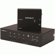 StarTech.Com Extendeur vidéo HDBaseT multi-entrées avec switch intégré - HDMI, VGA, DisplayPort via Cat5e ou Cat 6 - 4K StarTech.Com Extendeur vidéo HDBaseT multi-entrées avec switch intégré - HDMI, VGA, DisplayPort via Cat5e ou Cat 6 - 4K