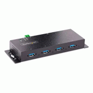 StarTech Hub USB 3.0 5Gbps à  4 Ports Industriel - Hub USB