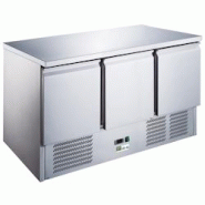 A.C.L - Saladette 3 portes - 368 L - finitions inox - inox 3701647305615 A.C.L - Saladette 3 portes - 368 L - finitions inox - inox 3701647305615