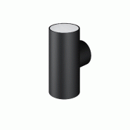 Applique Murale Extérieure Led Ronde Sunset R 16W Avec Interrupteur De Température De Couleur (2700K/3200K/4000K), Finition Noir Mat - Beneito & Fau