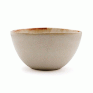 Bazar Bizar Bol en grès 12x12x6 cm blanc - Lot de 6 - blanc Grès POCE056W-M-MTR6