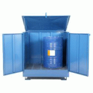 Box de rétention - Stockage sécurisé de liquides dangereux - Robuste et étanche