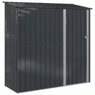 Cabanons de jardin Anthracite 203 x 85,5 x 200 cm Métал Modèle Vega Logic Pro - 8721288750693